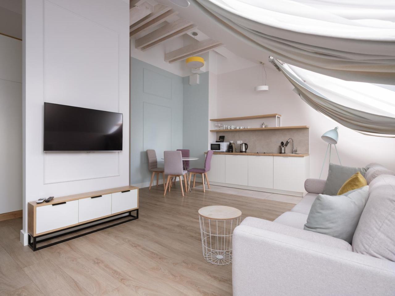 Zacisze Apartments By Habitan Krakow Bagian luar foto
